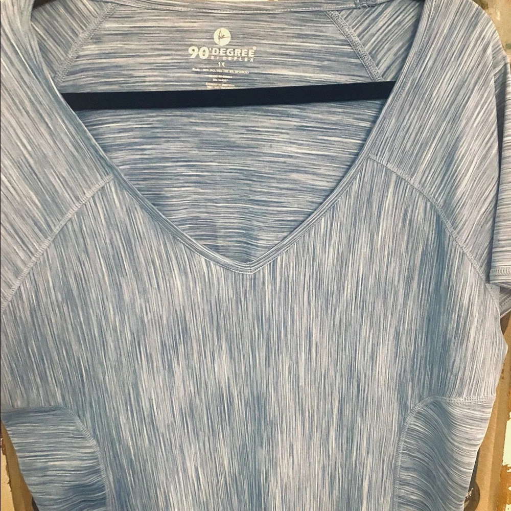 90degree by Reflex Short Sleeve Workout Top - Picture 2 of 7